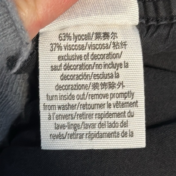 VS PINK Easy Joggers Lightweight Lounge Pants Black sz L - Picture 9 of 9